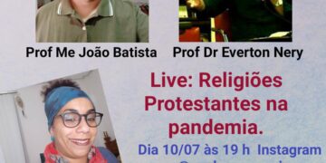 LIVE INSTAGRAM: Religiões Protestantes na pandemia