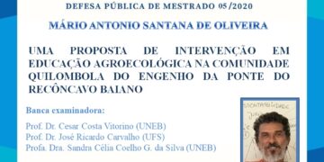 Defesa Pública de Mestrado 05/2020