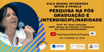 Aula Magna Integrada MPIES e PPGELS