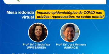 Mesa Redonda – Impacto epidemiológico da COVID nas prisões: Repercussões na saúde mental