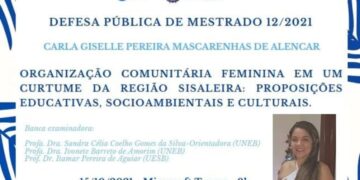 Defesa Pública de Mestrado – 12/2021